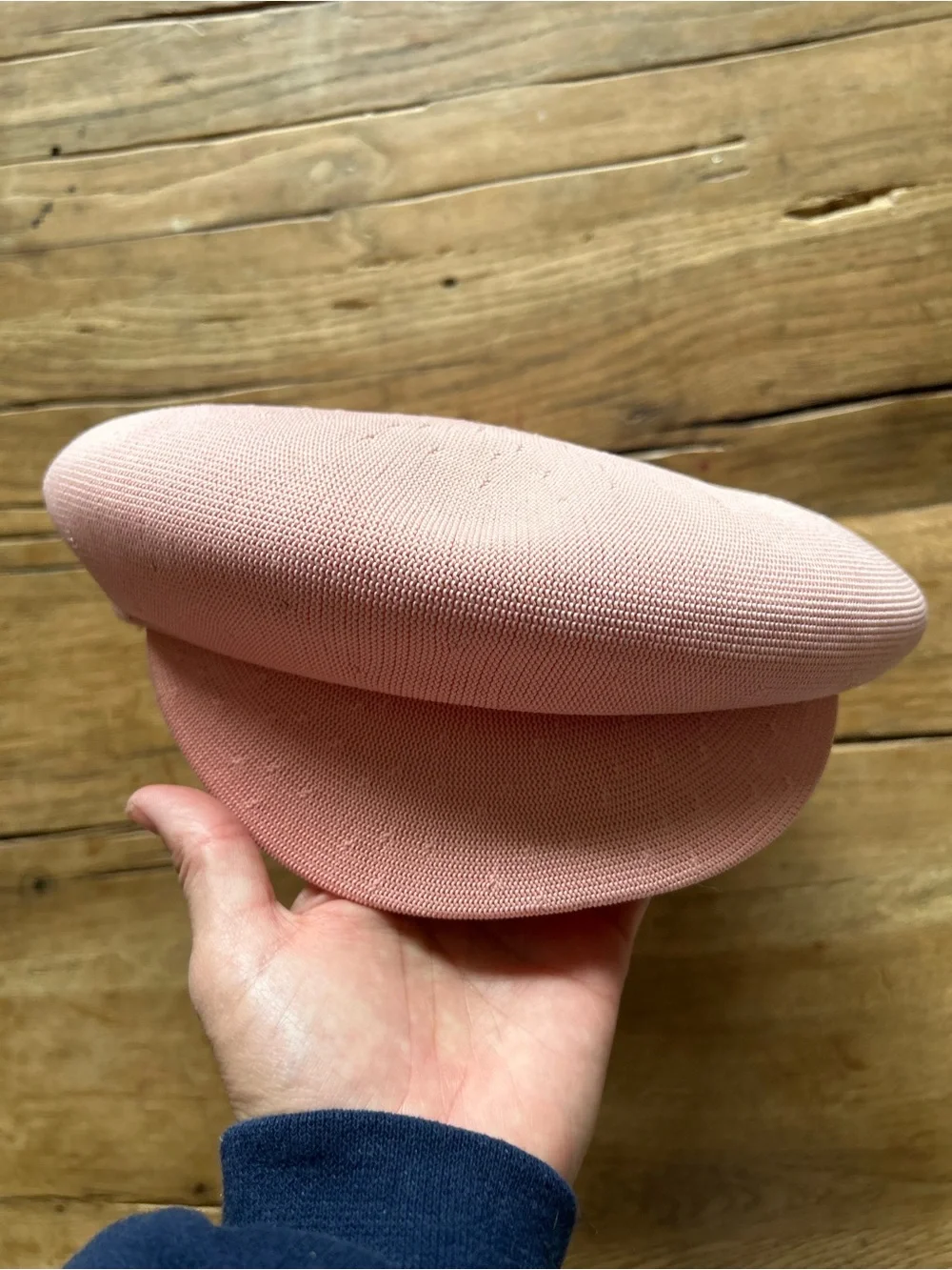 Kangol Pink Knitted Beret women’s small so cute Halloween theater old money